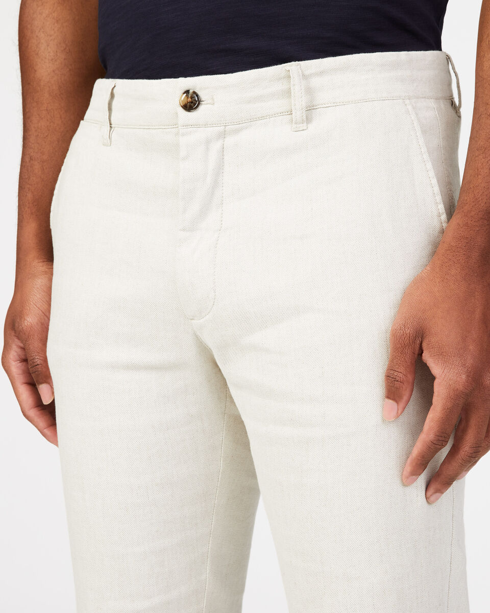 Wynyard Cotton Linen Stretch Chino, Natural, hi-res